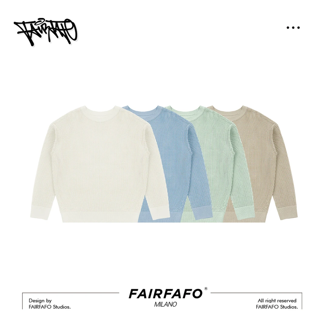 【长袖镂空毛衣】YS5MB0494