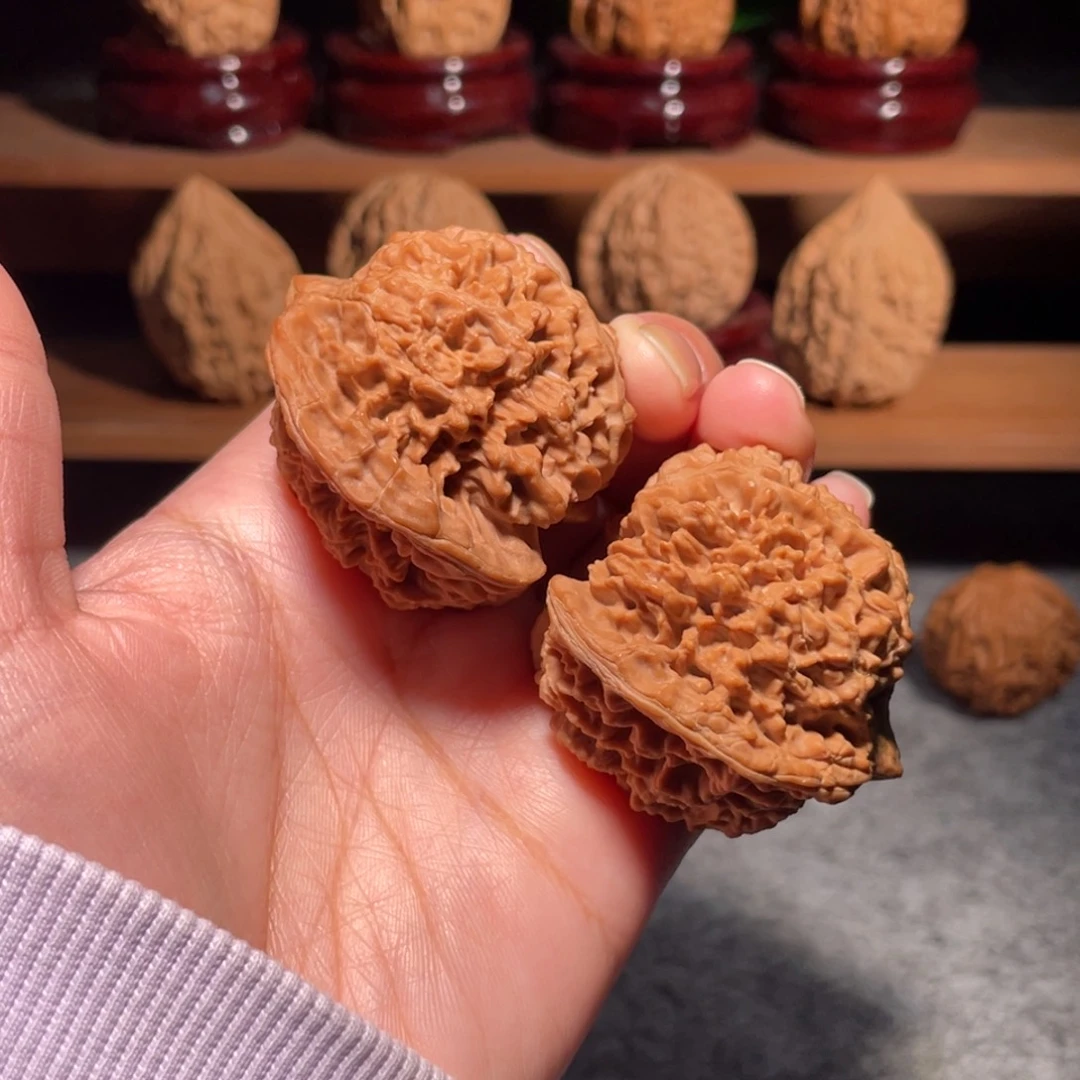 核桃手串/手链百花山大尖满天星全品43