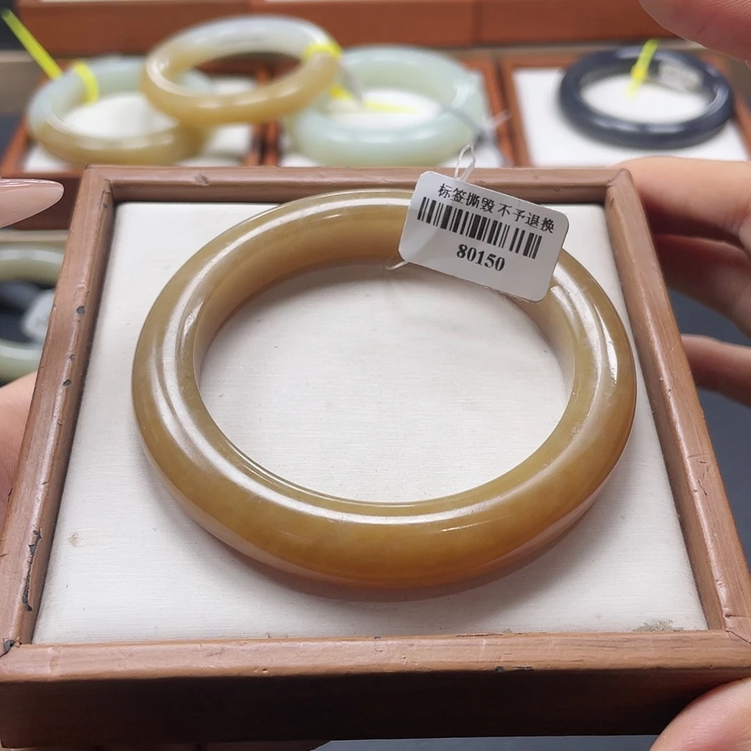 【闪购商品】未镶嵌手镯和田玉56 57