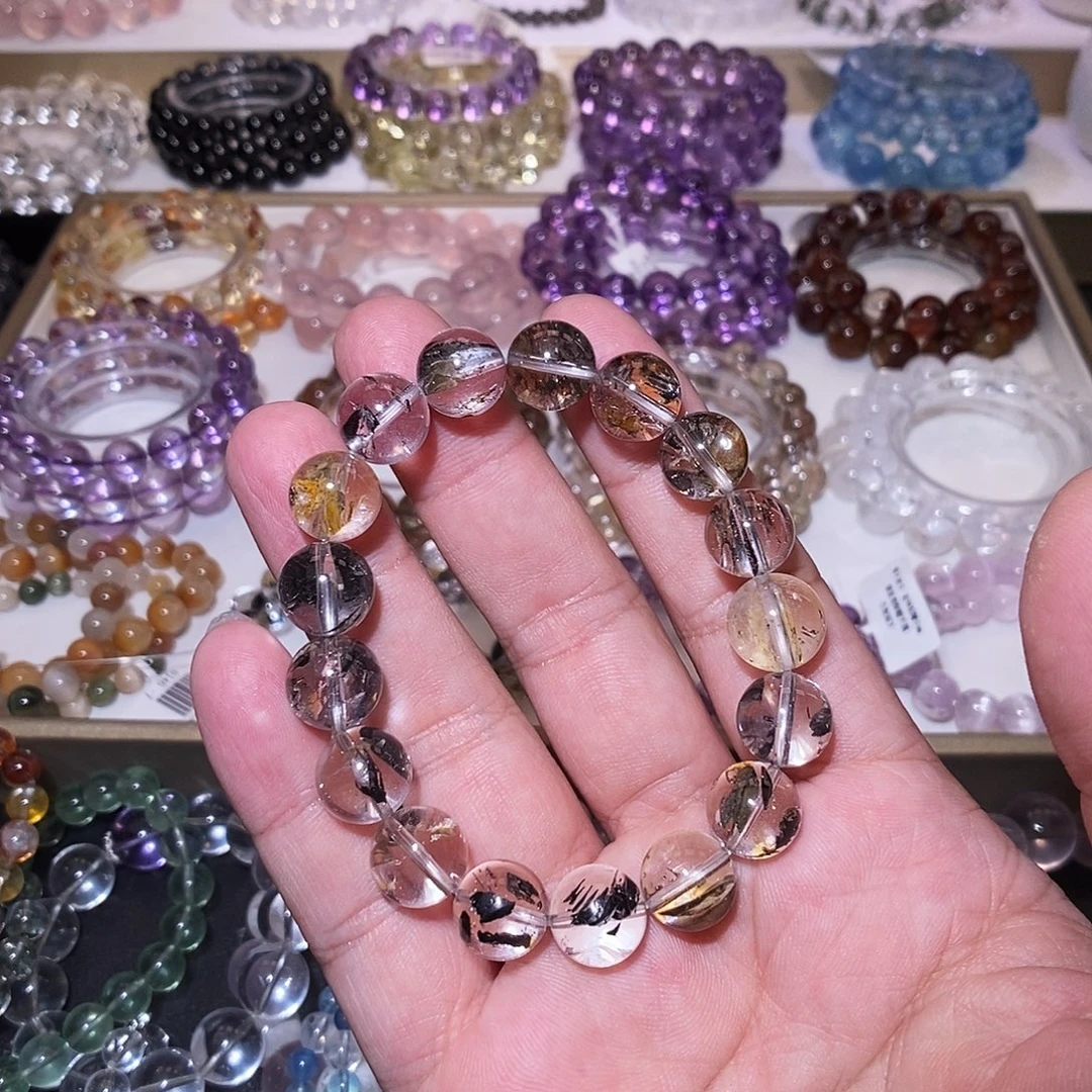 手链水晶未镶嵌闪灵10.5-11mm