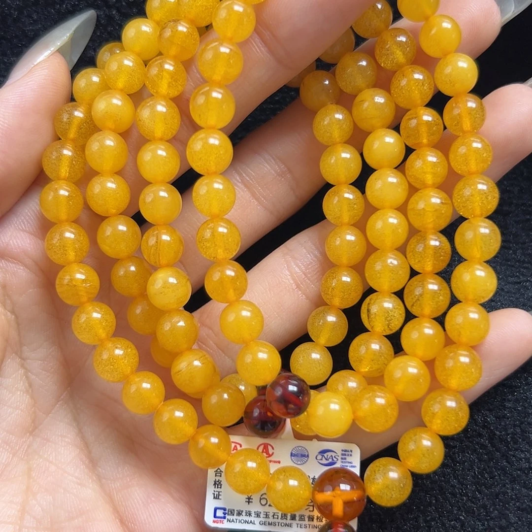 琥珀未镶嵌珠宝奇石