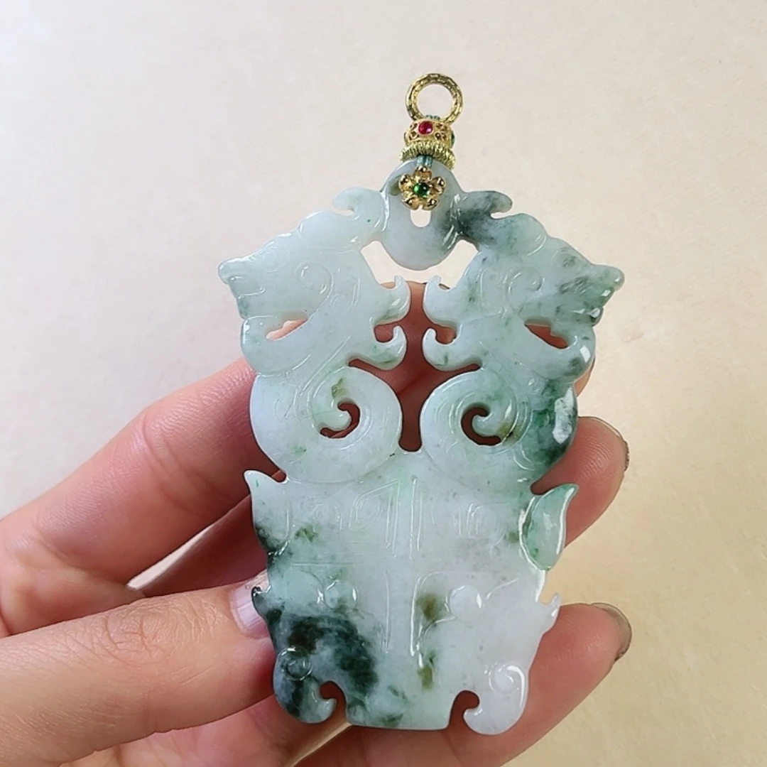 【闪购商品】翡翠颈饰未镶嵌挂件