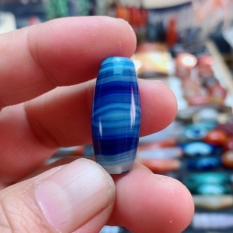 玛瑙/玉髓合金颈饰