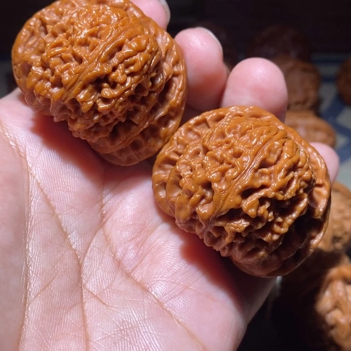 把件文玩核桃45窝头南疆