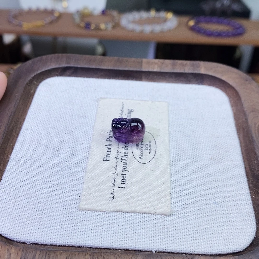 未镶嵌珠宝半成品水晶貔貅超七