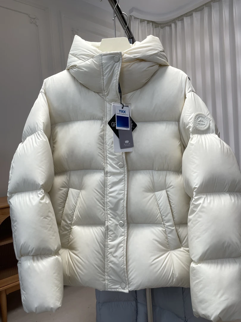 【忠叔反季鹅绒】【东丽面料高货】短款加厚保暖90鹅绒羽绒服冬季