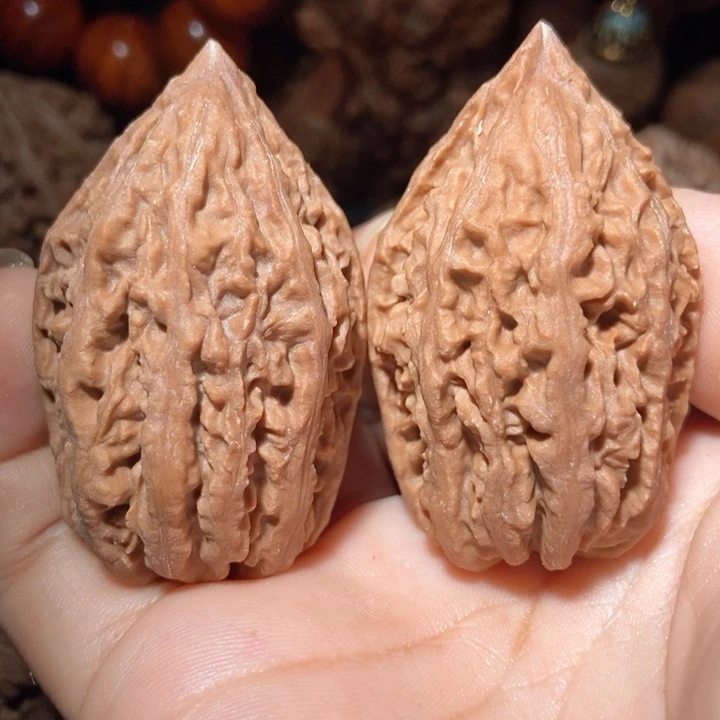 文玩核桃把件东北楸子小雪4