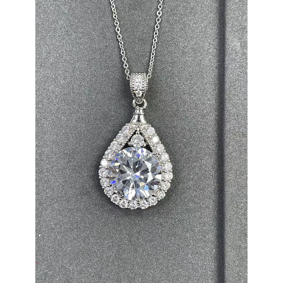 吊坠 福玺严选甄选白水滴吊坠1155