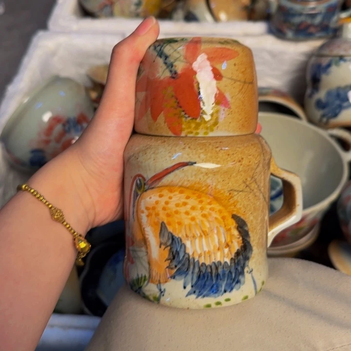 瓷片景德镇陶瓷手工手绘