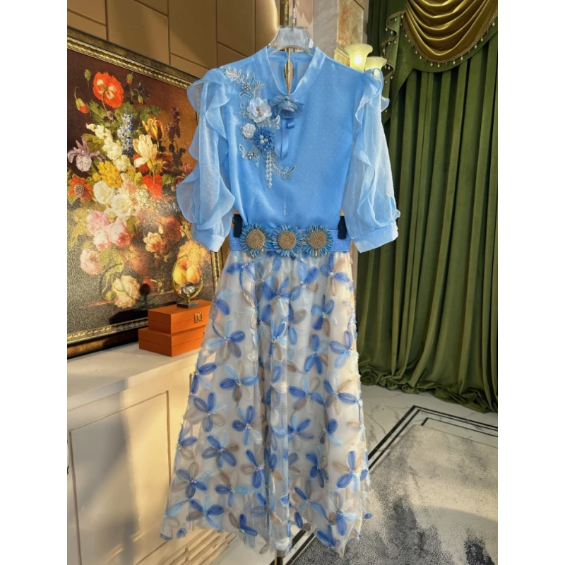 芙娜妮【一见倾心】2025新款小众设计气质显瘦名媛轻奢女装F2511343