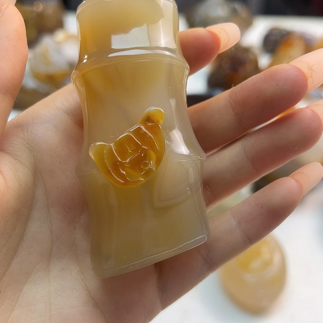 玛瑙/玉髓合金颈饰