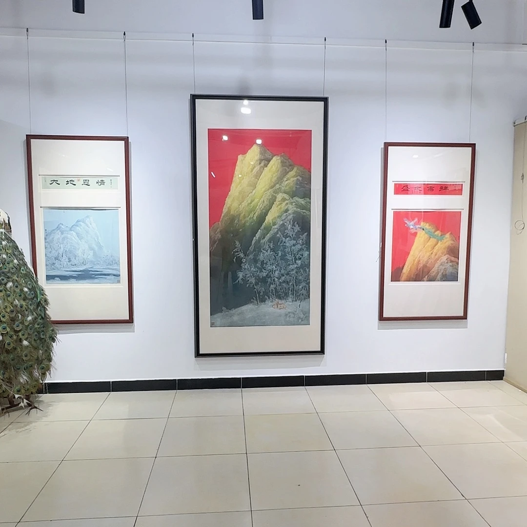 用***4国画鲁老师作品订金