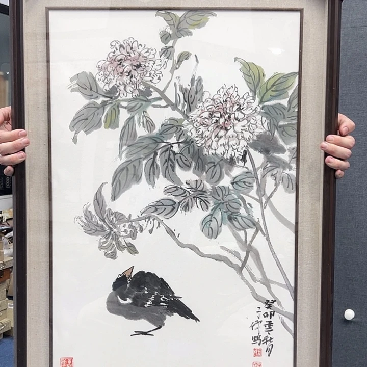 国画书画作品多次