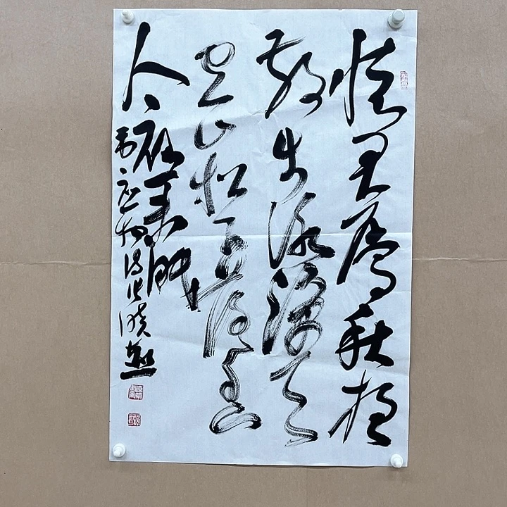 书法张晓燕45*68㎝甘肃LS  ***