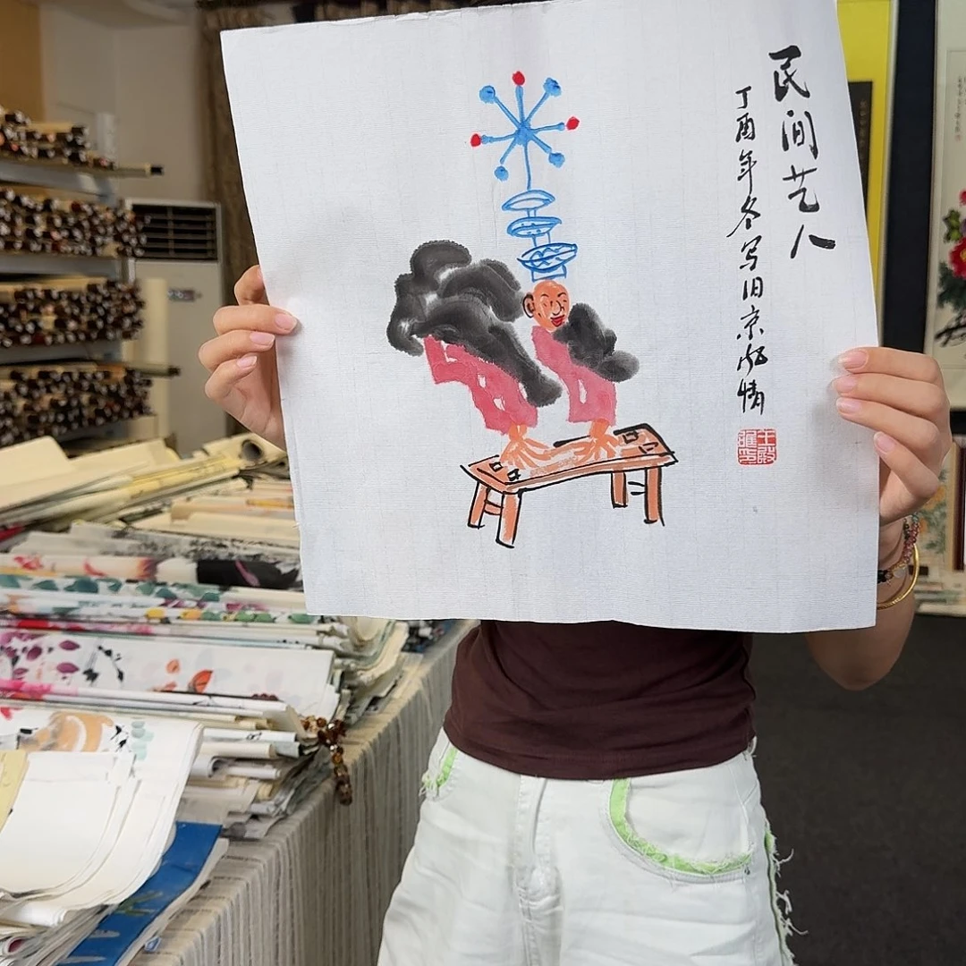 纯手绘的好作品品
