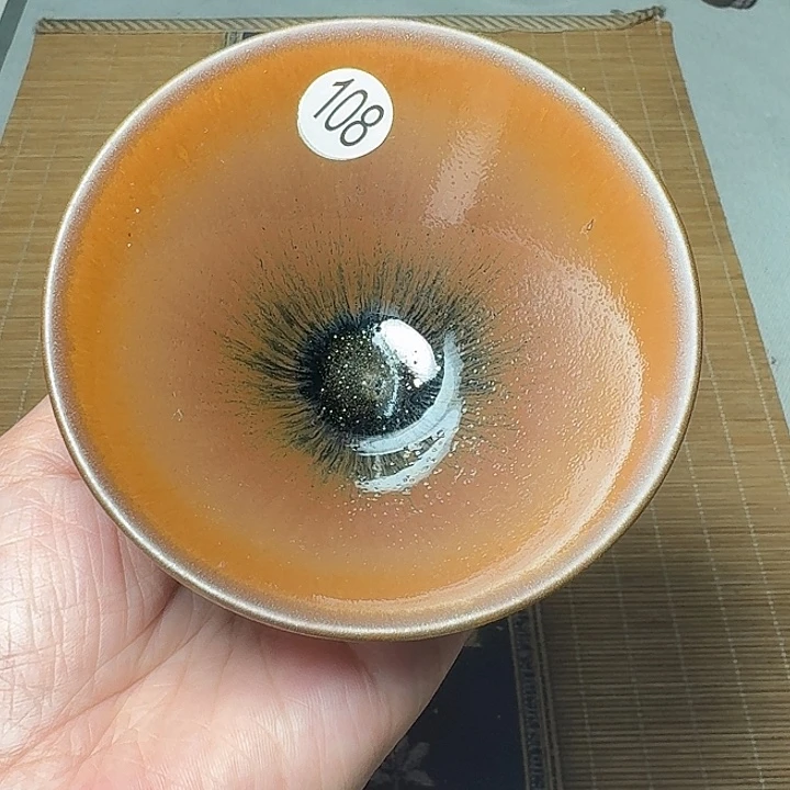 茶盏108 坚记茶盏摆件
