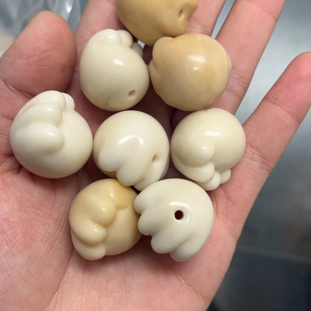 【闪购商品】白玉菩提吊坠z/18-22 5颗象牙果瑕疵不售后