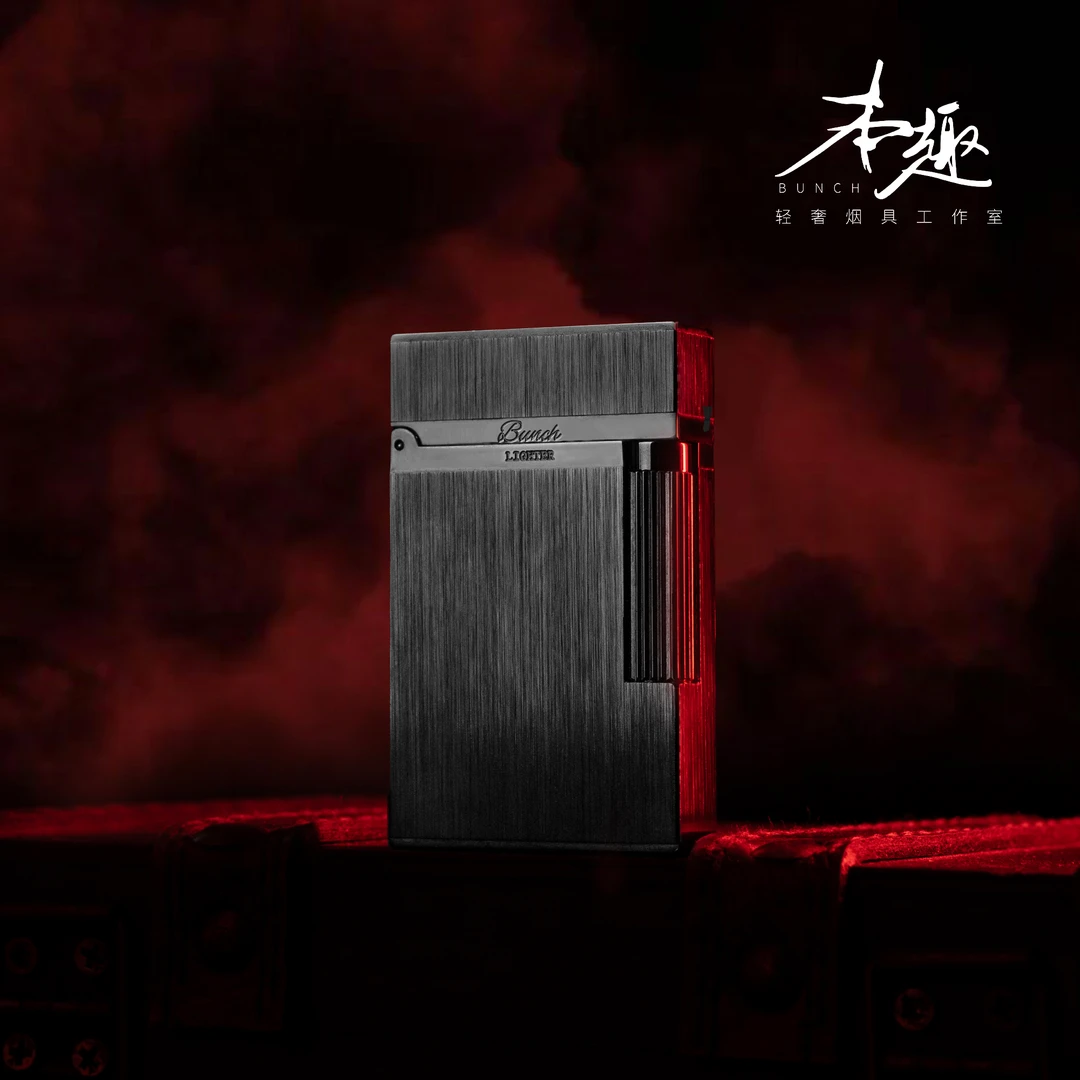 BUNCH【黑武士】朗声品牌打火机充气高级轻奢男生中秋礼物拉丝经典