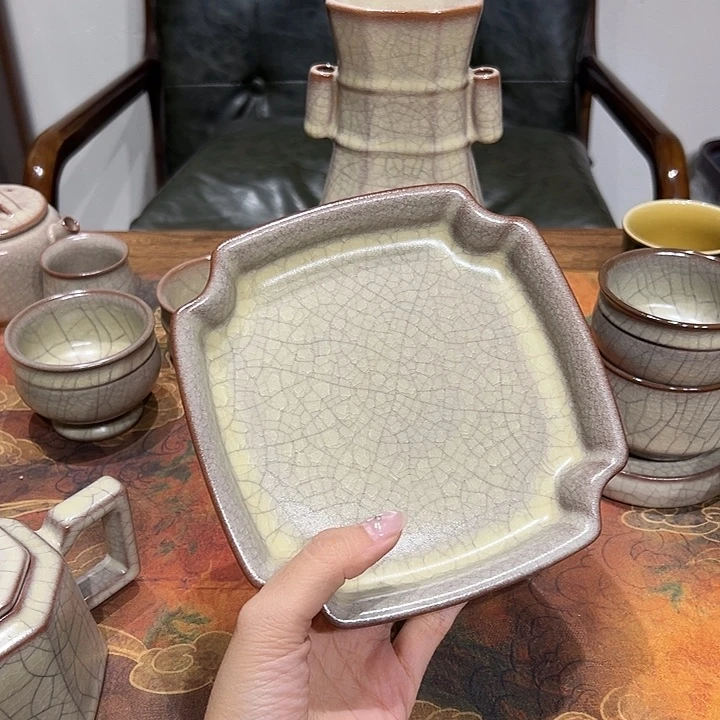 云间青瓷龙泉小米茶器