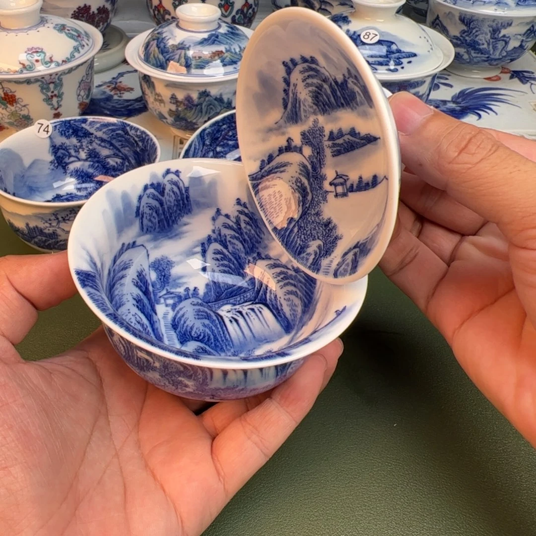 纯手工纯手绘茶具88