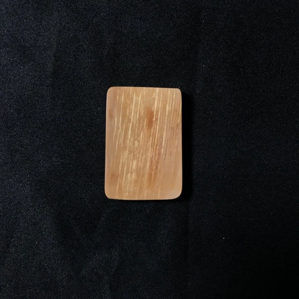 H1673 只做天然猛犸牙 无事牌 39*27.6*6.6mm 11.4克