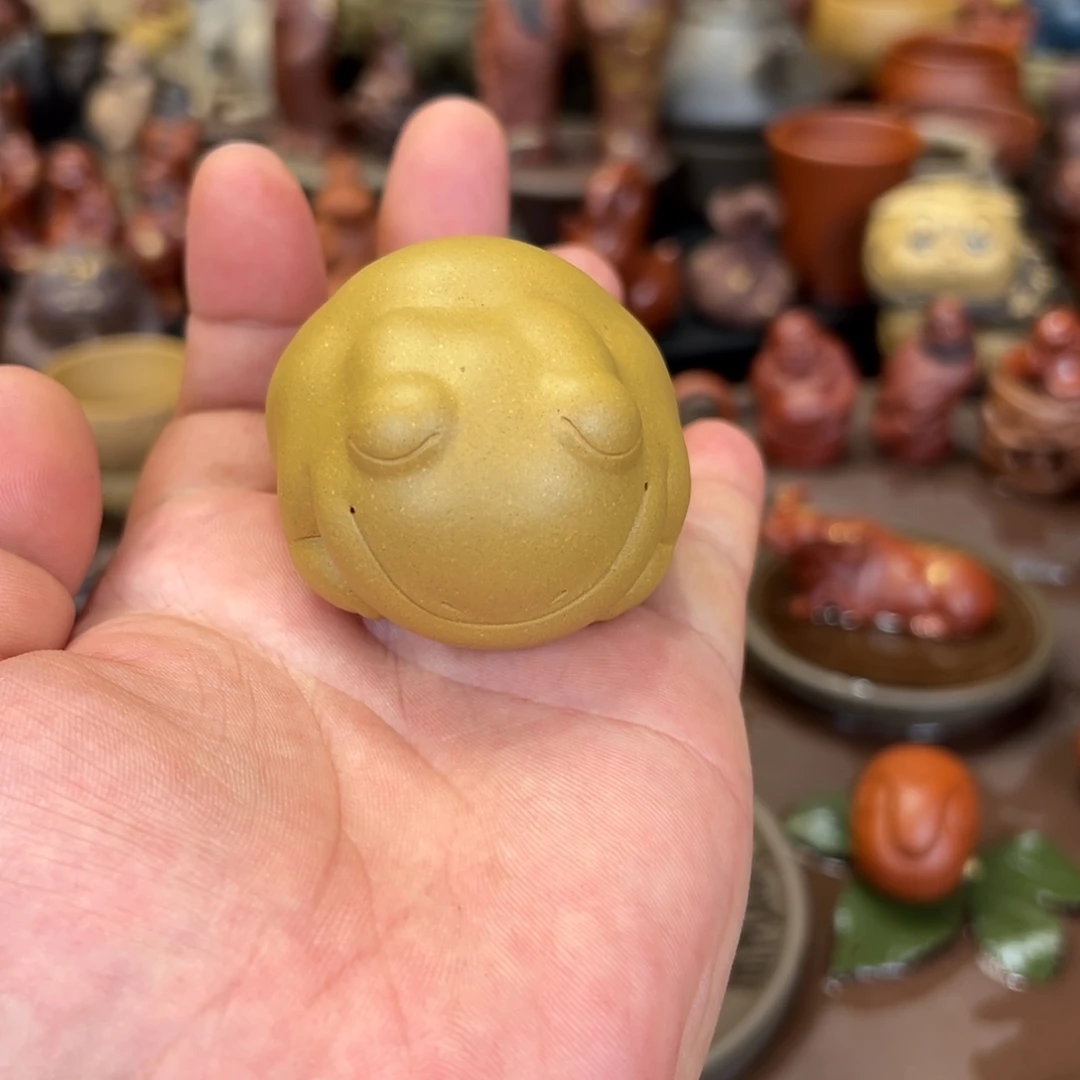 紫砂茶宠紫砂金蟾