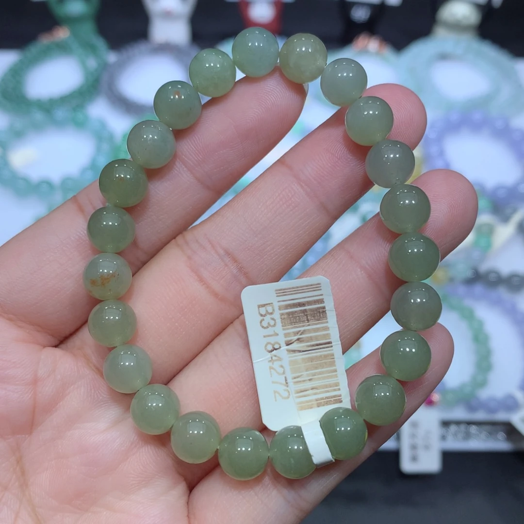 翡翠未镶嵌手串天然