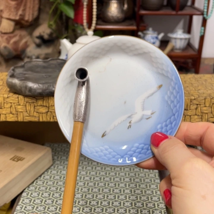 瓷中古艺术品摆件