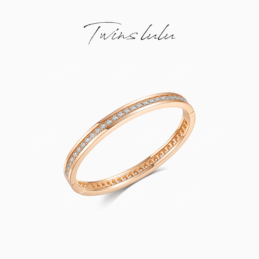 TWINS LULU 镀k金【夏上新】简约经典满天星手镯TSS7710