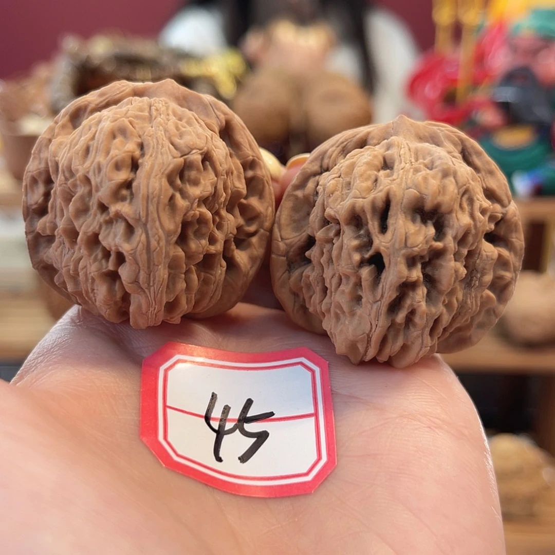文玩核桃把件39四座楼