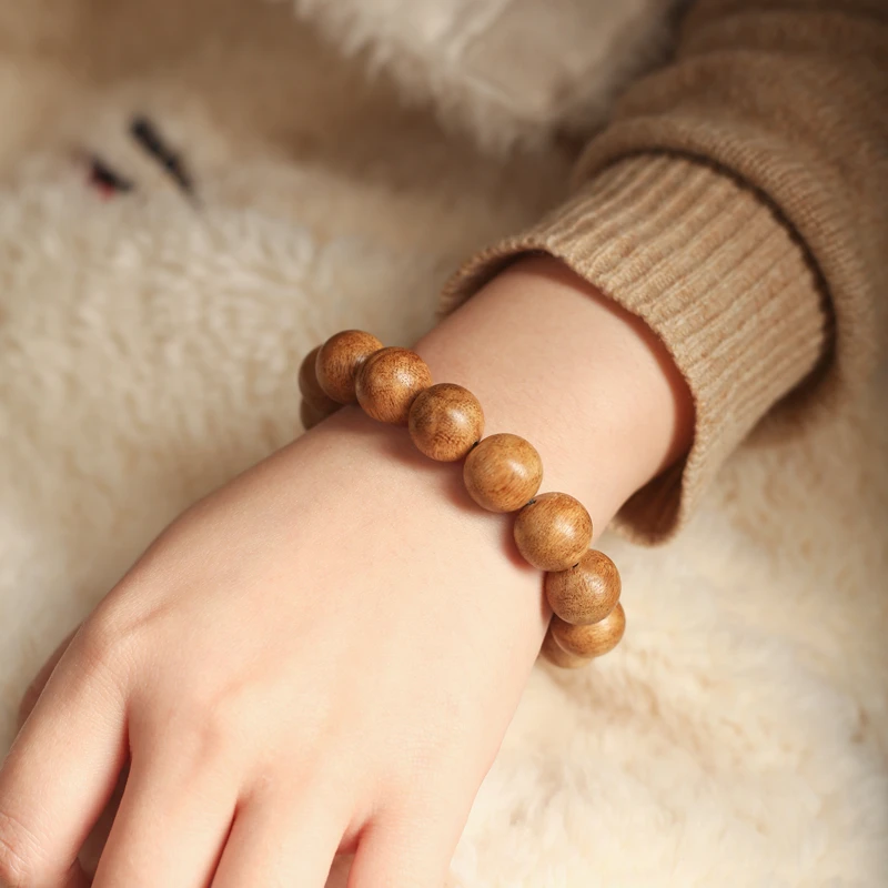 马拉OK沉香手串 马拉OK高山料1.4单圈