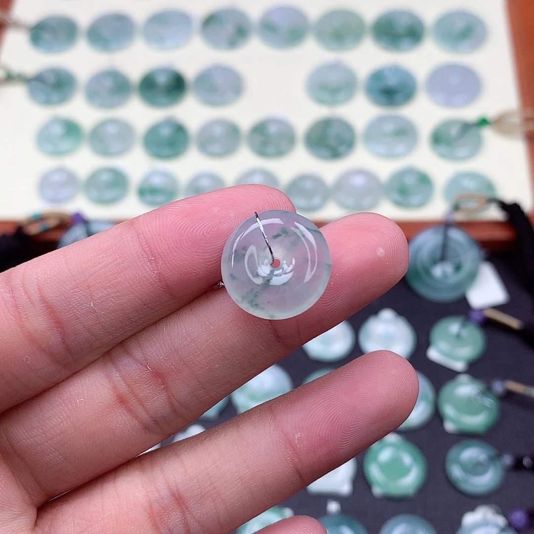 颈饰未镶嵌翡翠15 尺寸17-5.4