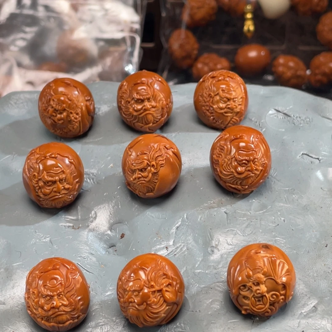 橄榄核手串/手链浮雕钟馗百态2.0B6752福利