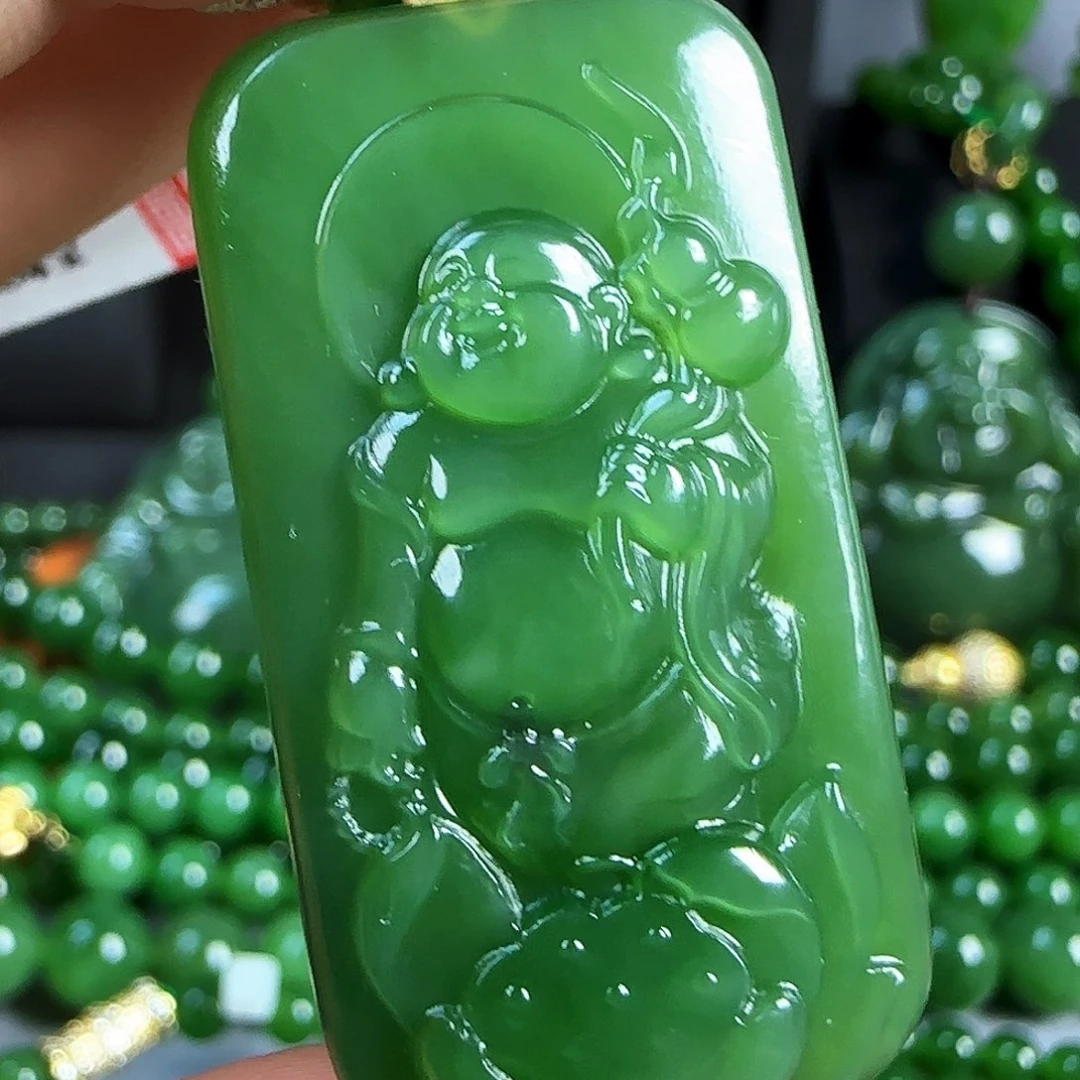 和田玉（碧玉）未镶嵌颈饰