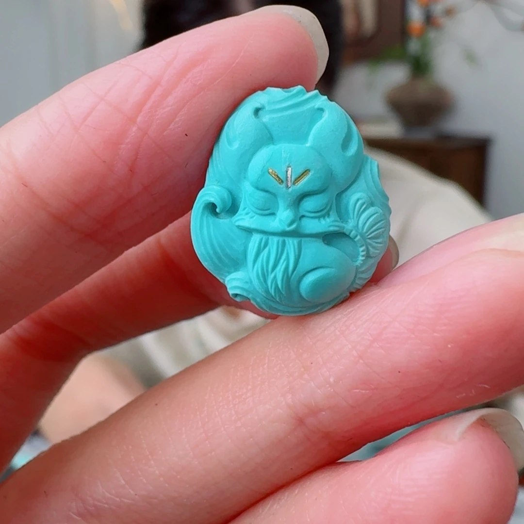 未镶嵌绿松石珠宝奇石