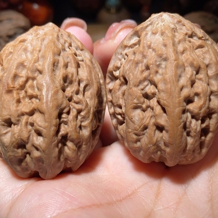 把件文玩核桃东北楸子小雪5