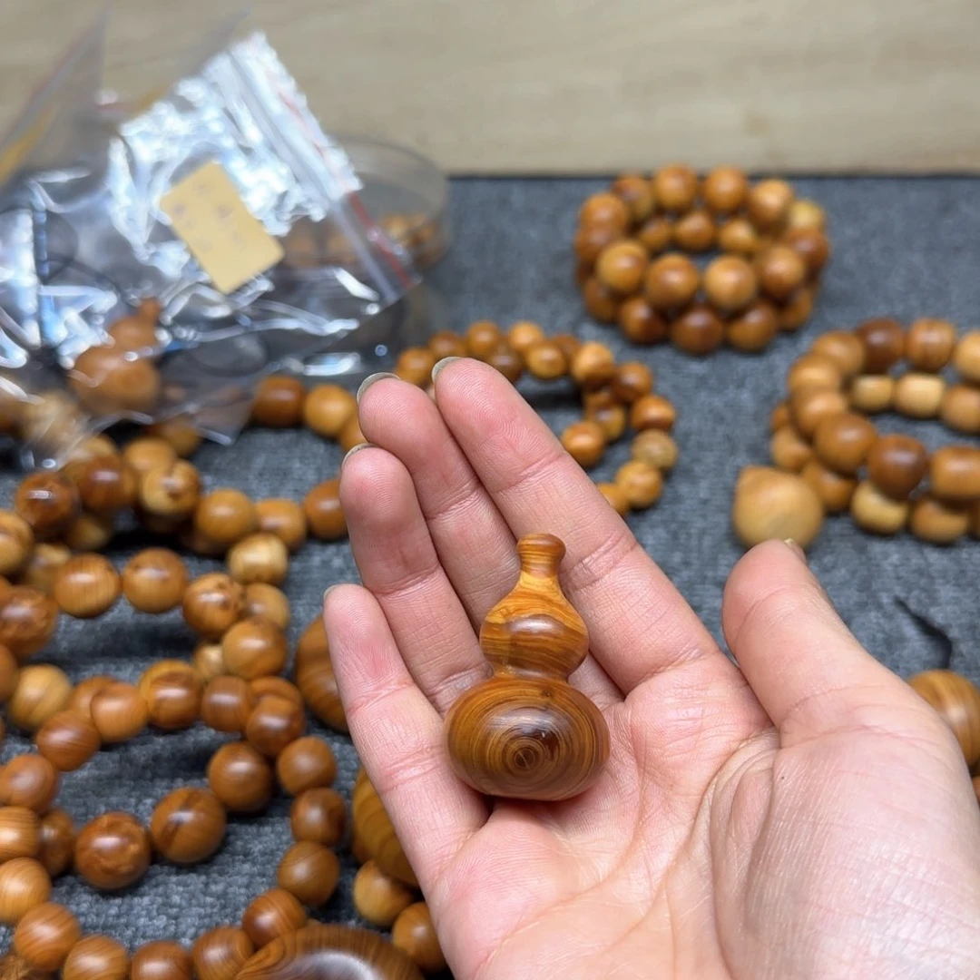 柏木微**鱼太行崖柏葫芦微瑕