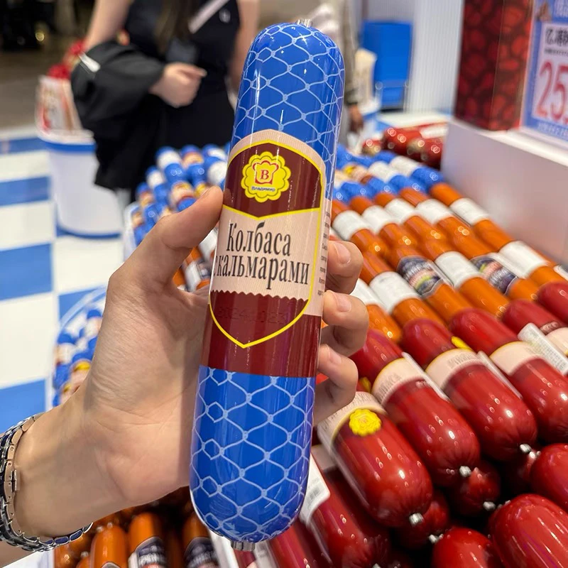 【维卡鱿鱼肠】俄式风味 鱿鱼火腿美食网红下酒菜