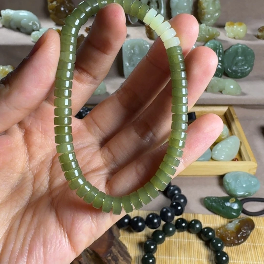 和田玉（糖玉）手链未镶嵌