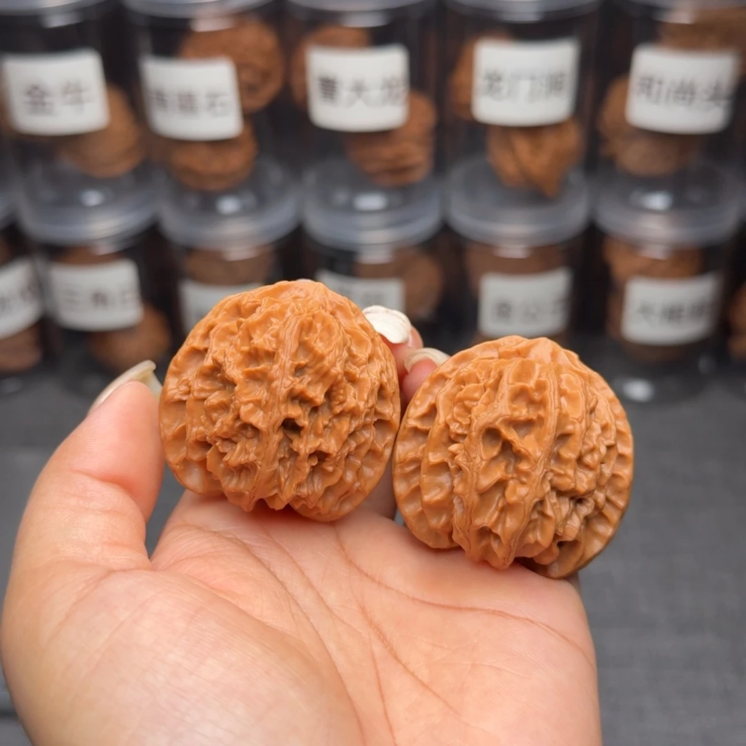 文玩核桃把件高炮苹果