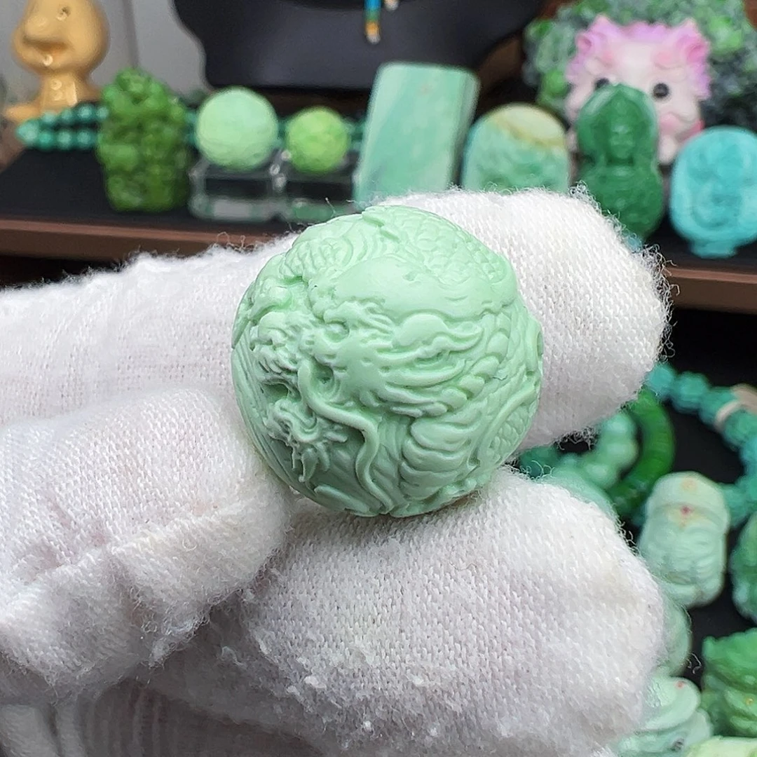 绿松石未镶嵌绿松石主播璐璐