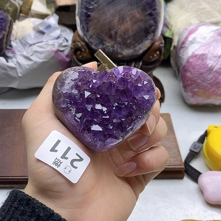 紫晶大型摆件（非配饰）未镶嵌