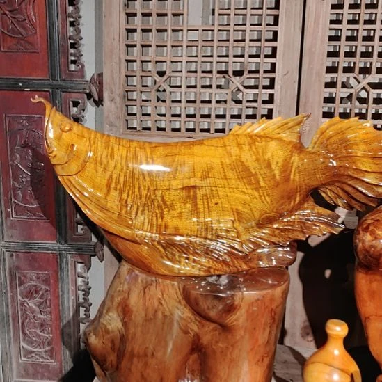 小叶桢楠金丝楠木鱼