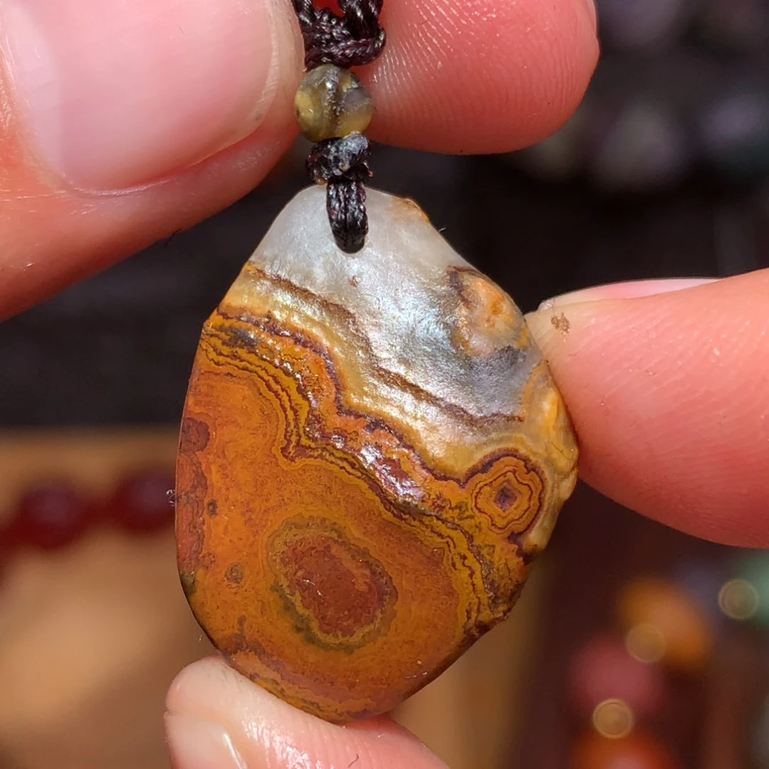 未镶嵌玛瑙/玉髓珠宝半成品