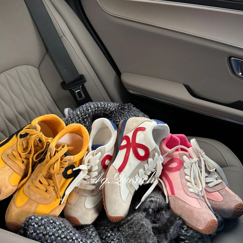 「球宝家」25s新款幂姐同款配色小心机6cm内增高版德迅鞋-JN2652.1