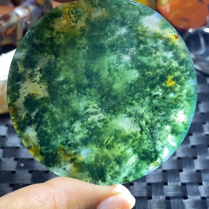 玛瑙/玉髓颈饰足银镀金镶嵌用****6