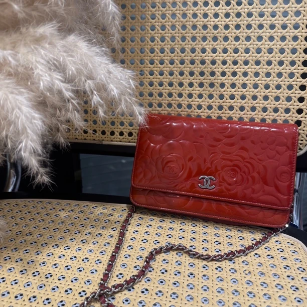 95新 Chanel/香奈儿 香奈儿 山茶花woc 链条包 11361924