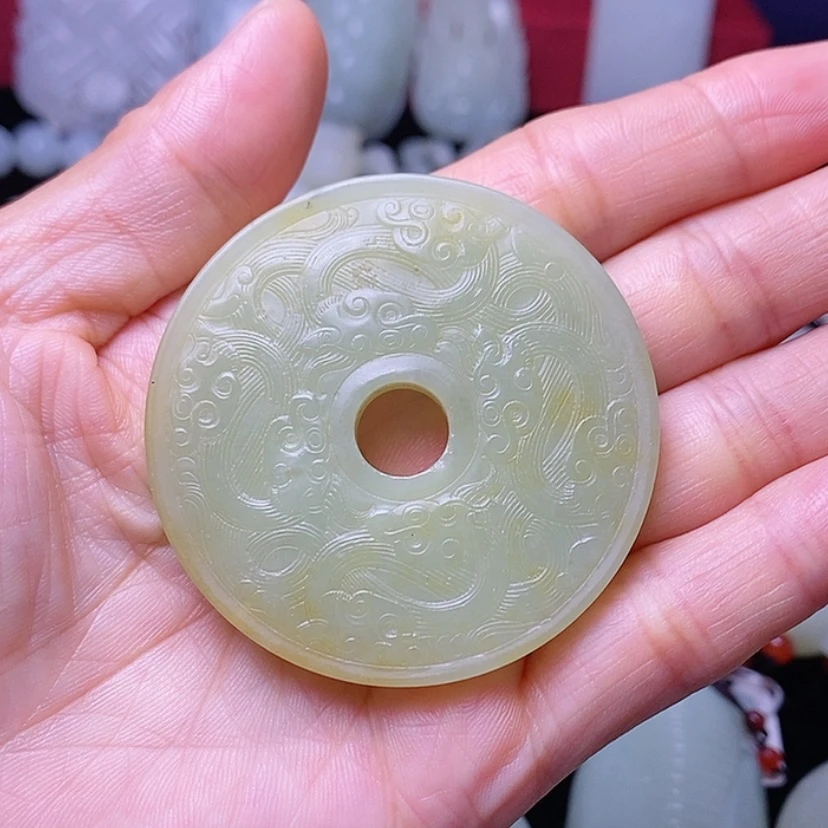 【闪购商品】和田玉未镶嵌挂件梓*