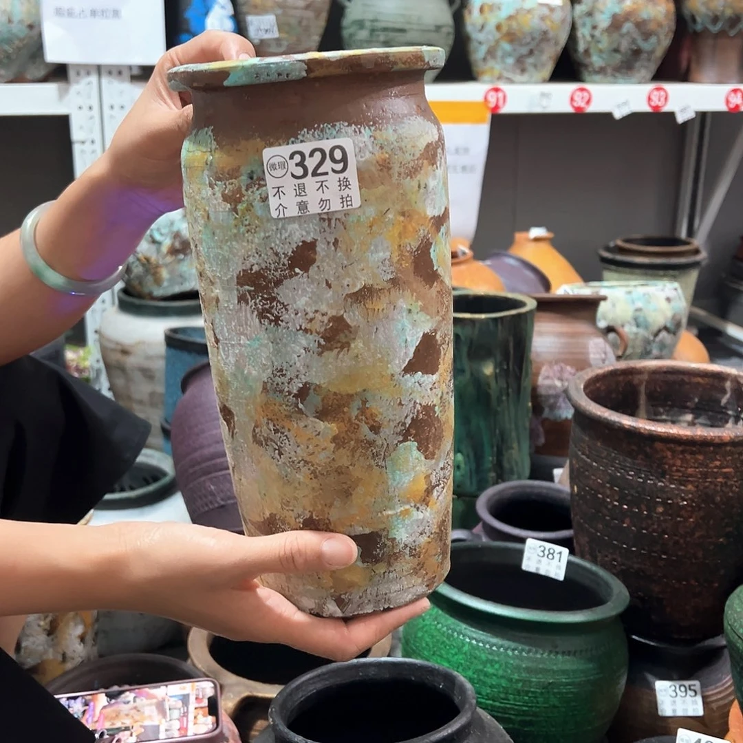 直筒彩绘329有孔