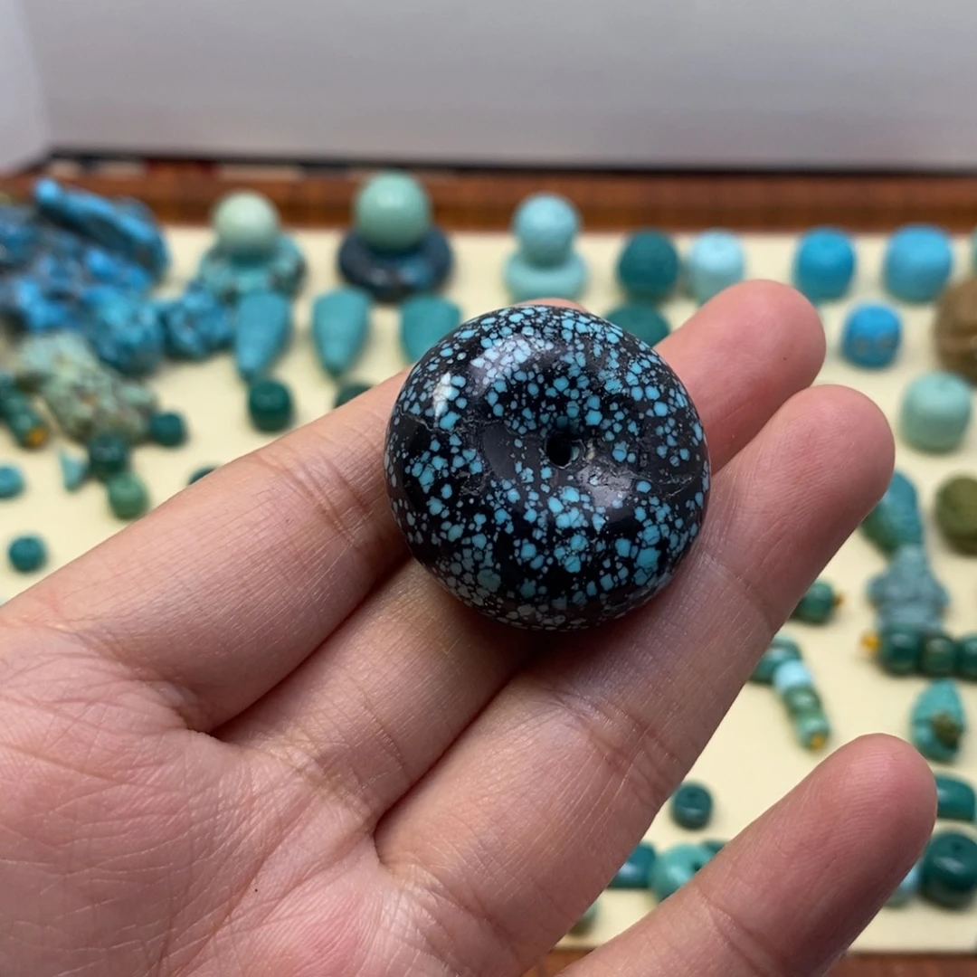 绿松石珠宝半成品未镶嵌飘****毛